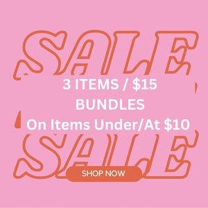 3/$15 BUNDLES‼️ SAME DAY SHIPPING | SHOP UNTIL YOUR HEART IS CONTENT
